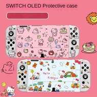 Switch OLED Case NS Anime Line Cartoon Rainbow Kitty Case, compatible with Nintendo Switch Soft Case (OLED NS model)