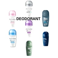 Activelle north Roll On Deodorant for men 50ml - Fresh Aroma, Protection 48 - 72 Hours, Anti-Irritat