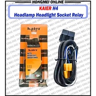KAIER Universal Car H4 Headlamp Headlight Socket Relay