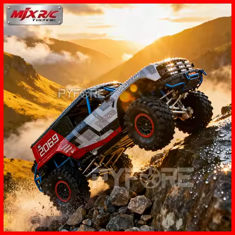 MJX H8P 1/8 Scale Brushless RC Crawler 3S High-Speed 2.4GHz 4WD Off-Road Truck for Kids & Adults