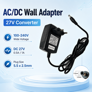 0.5A 500mA 27 V/1A DC AC Power Supply 100-240V Wall Mounted Adapter 220V to 27V 0.5A 1A Converter 5.
