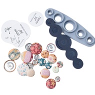 time* DIY Button Crafting Kit 5 Sizes Suitable for Adult Handmade Creations