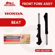 100% RED CICAK FRONT FORK ASSY BEAT - [ BEAT K81 SAHAJA ] HONDA BEAT BAET FORK DEPAN ABSORBER