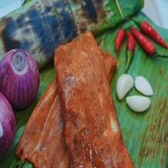 Golden Palm 10 Sticks Frozen Banana Leaf /Box Otah (Cooked Fish) - Spicy 冷冻香蕉叶乌达 (熟鱼) - 辣