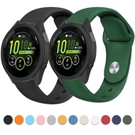18mm 20mm 22mm Silicone Strap for Gramin Forerunner 970 570 55 165 645 965 255/265/245 Music Breatha