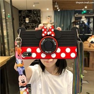 包郵 Minnie Mouse iphone 手機殼連掛繩iphone case 💕iphone 12/11/X/6/6s/7/7+/8/8+/X/XR/XR Max/11/11pro/11pro max/12/12mini/12pro/12pro max💕其他手機殼歡迎查詢