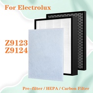 For Air Purifier Electrolux Z9124 Z9123 Air Filter Replacement Activated Carbon Filter and HEPA Filter