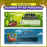 BANNER IFTAR PERDANA - Majlis Berbuka Puasa / Ramadan / Ramadhan