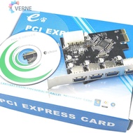 4 Ports PCI-E to USB 3.0 HUB PCI-E Exprs Expansion Ater tor