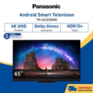 PANASONIC TH-65JZ2000 JZ2000 SERIES 65 INCH, OLED, 4K HDR SMART TV TH-65JZ2000K 智能电视