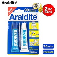 2 PC PACK | ARALDITE EPOXY ADHESIVE/ SUPER GLUE/ STANDARD