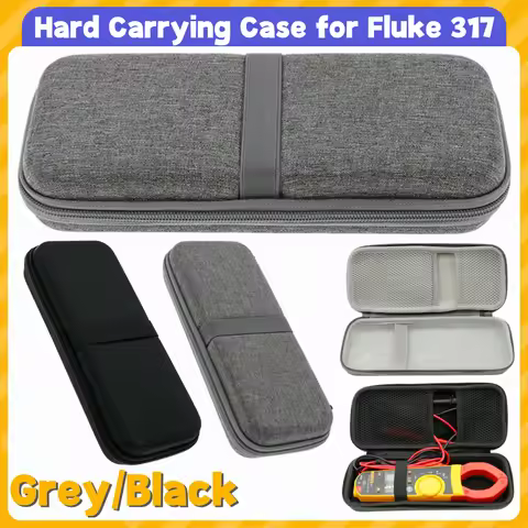 EVA Hard Storage Bag for Fluke 317 Digital Clamp Meter Portable Protect Box Carrying Case for F319 F