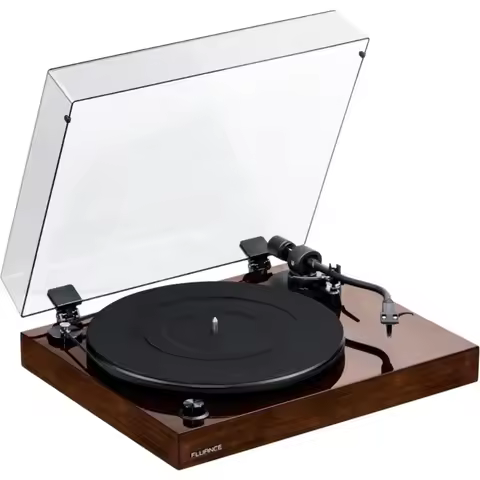 Home Audio Reference High Fidelity Vinyl Turntable Record Player with Ortofon OM10 Cartridge