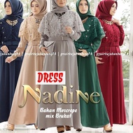 Nadine Long Dress / Long Dress Wanita / Gaun Pesta Long Dress Muslim / Dress Pesta / Dress Pesta Wanita / Baju Wanita / Baju Gamis Wanita Terbaru 2021 / Baju gamis / Baju Kondangan / Baju Kondangan Wanita / Gamis Wanita / Gamis Brukat / Gamis Pesta Mewah