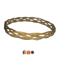 Dayak Ethnic Bracelet (14Cm - 22cm) 9-sided/handam/woven jaggang Bracelet With Rattan Patterns