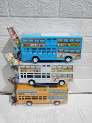 MAINAN ANAK BUS 2 TINGKAT TERMURAH LT57 / MAINAN ANAK FUNNY BUS LT 57