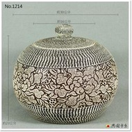 【興園市集】10斤米甕 茶葉甕 陶瓷聚寶盆 招財甕 手拉坯 手拉坏 手拉胚 送禮 台灣鶯歌手工製造 No.1214