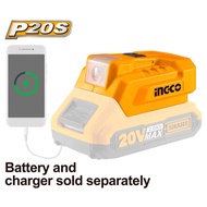 CONVERTER BATERAI INGCO 20V UNTUK JADI POWERBANK KE HP | INGCO CUCLI2022