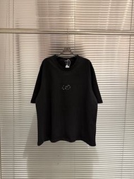 welldone moon 26ss雙環Logo短袖T恤簡約圓領寬鬆半袖男女同款