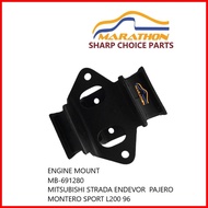 ✹ ✲ TRANSMISSION SUPPORT ( MB-691280/MB-691281 ) MITSUBISHI PAJERO MONTERO L200 /STRADA  ENDEAVOR4X