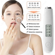 LCD Digital Face Skin Moisture Tester Meter Water Oil Analyzer Monitor Detector