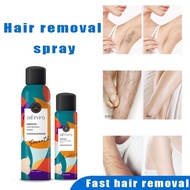 DETVFO 100% Natural Hair Removal Cream Extra Smooth 脱毛喷雾 painless hair removal foam spray suitable f