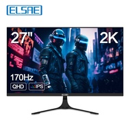 ELSAE 27-Inch Gaming Monitor 144Hz 170Hz 1440P FAST IPS Screen 2560x1440 Free-Sync HDR Low Blue Ligh