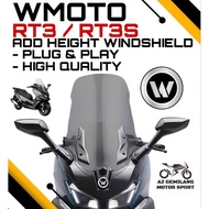 WMOTO RT3 / RT3S ADD HEIGHT WINDSHIELD ACCESSORIES ACCESSORY MODIFIED MODIFY