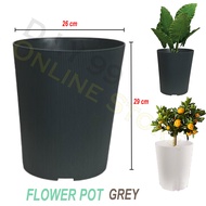 Felton Square Flower Pot / Modern Design Flower Pot / Pasu Bunga Berquality Segi Empat / Pelapik Pas