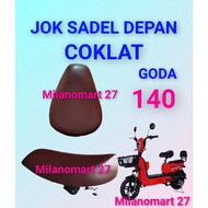 Brown front saddle seat for goda 140 electric bike brown front saddle seat for goda 140 electric bik