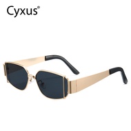 Cyxus uv400 Retro Glare Control SunGlasses Non-Polarized Unisex  with Irregular Frames in Euro-Ameri