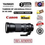 Tamron SP 150-600mm F/5-6.3 DI VC USD original Canon mount & Nikon mount (3 years warranty )