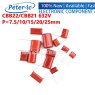 (5-10pcs) CBB21/22 Capacitor 250V 103J 683J 104J 224J 334J 364J 474J 684J 105J 225J 205J 335J 475J