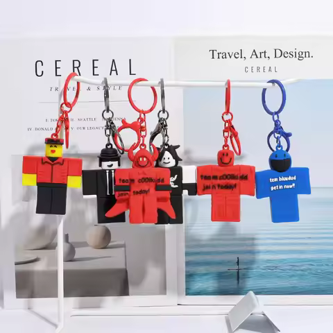 Roblox 7cm New Style Game Peripheral Forsaken Gubby Creative Cartoon Cute Keychain Accessory Decorat