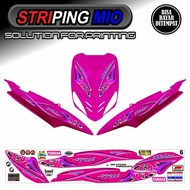 STRIPING VARIASI MIO SPORTY / MIO SMILE MOTIP BUNGA