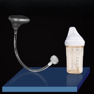 Suitable for hegen Baby Bottle Straw Accessories hegen Wide Caliber Square Baby Bottle Silicone Grav