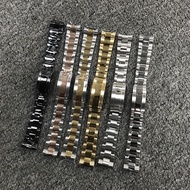 For Daytona Submarine Rolex Submariner Wristband Bracelet Brushed Polish Silver Stainless steel Watc