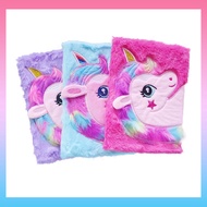 Yzabelle Unicorn Fur Notebook Rainbow Hair