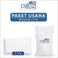 109 Pillow Paket Usaha Bantal Guling Tidur Lite Isi 25 Pcs (1 Karung)