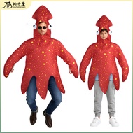 Adult Children Halloween Party Costume cos Octopus Costume Funny Funny Performance Props Parent-Chil