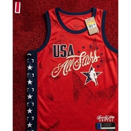 Edwards [USA] Basketball Jersey HOT Pressed PRESS 002