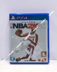 【貝拉電玩】PS4 NBA 2K21 中文版 中古遊戲 二手片