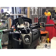 Naked handle bar and headpost for Nmax V2 2020