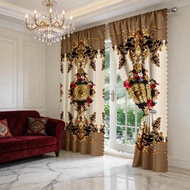 Curtain for Window Curtain Green Curtain Butterfly Curtain 100*210CM Flower Curtain Kurtina Window
