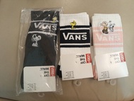 特別版！Vans snoopy cotton blend cushion crew socks $188/3