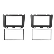 2X 2 Din Car DVD Stereo Radio Fascia Panel Frame for 07-10