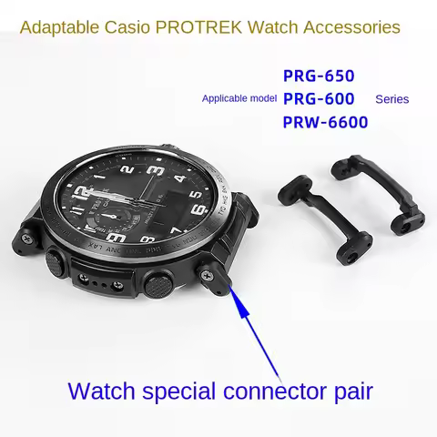 PRG-650 PRG-600 Watch accessories for Casio PROTREK PRW-6600 PRG600/PRG650 strap connector Plastic A