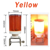 Solar LED traffic safety warning light Road construction warning light beacon light fishing boat lig