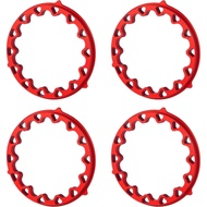4PCS/Set Aluminum Alloy 1.9" RC Wheel Inner Beadlock Ring, 4Pcs 1.9 Inch Wheel Inner Beadlock Ring R