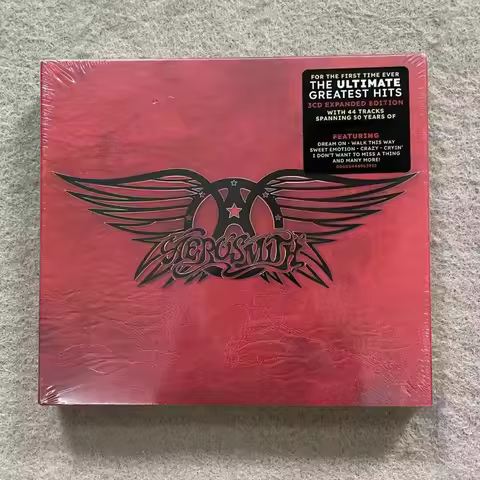 Hard Rock Golden Era Greatest Hits CD Album | Red Wing Logo Collector’s Edition Cover, Spanning Deca